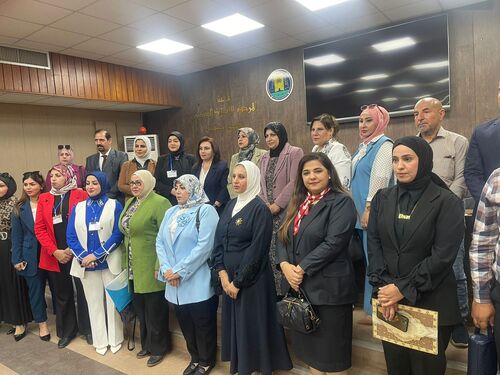 Women’s Studies Center at the University of Baghdad Organizes Scientific Conference on Women’s Development Strategy (10)
